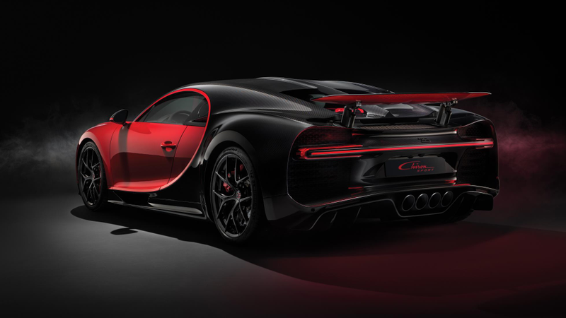 Illustration for article titled The Bugatti Chiron Sport Saves Weight With Carbon Fiber Windshield Wiper Arms